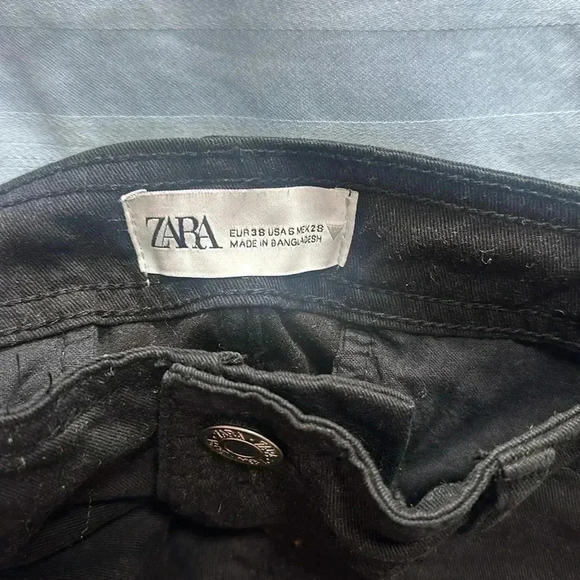 Zara cargo pants ts size us 6 - Picture 4 of 5